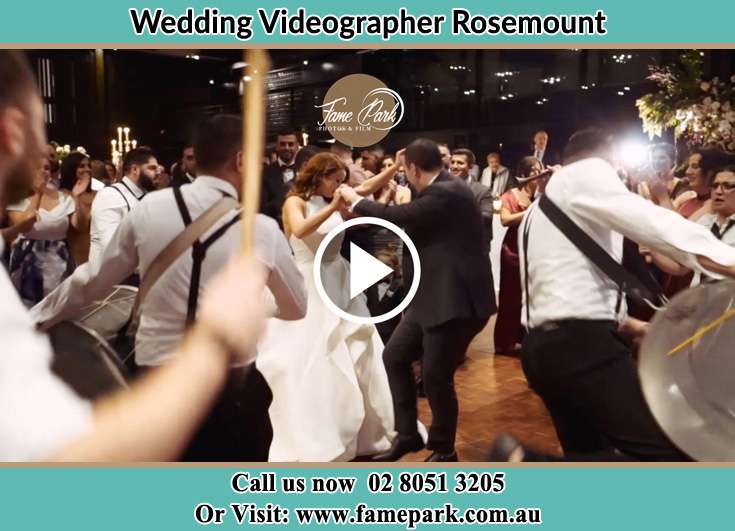 The new couple dancing on the dance floor with the band Rosemount NSW 2328